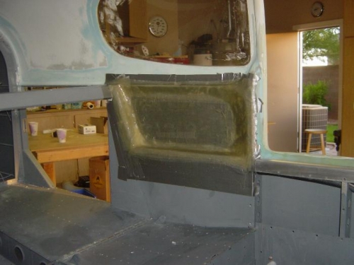 Left side panel Layed up