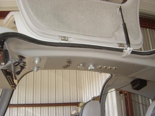 Antennas installed and overhead cloes out replaced