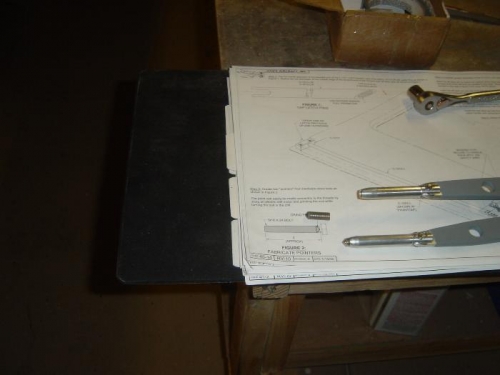 Center-point pins installed.