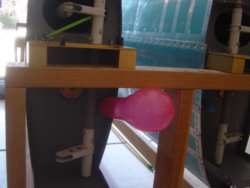 Repeat leak test for Left wing fuel tank