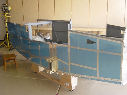 Right side riveted (mostly)