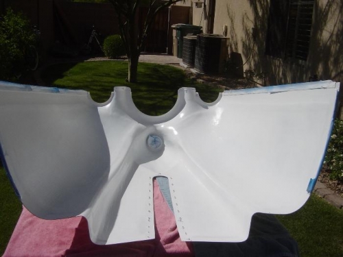 Inside lower cowl painted with Epoxy paint.