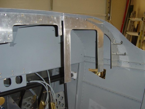 Increased co-pilot side standoff's to 1/2