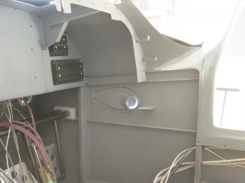 Co pilot NACA fresh air vent