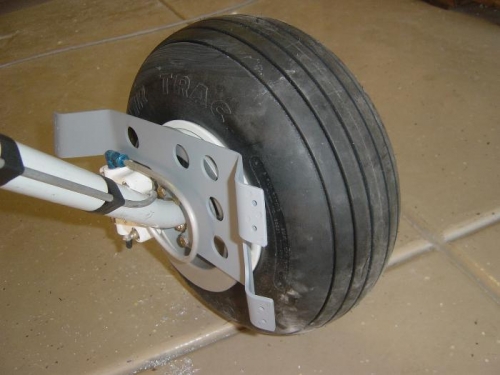 Nutplates attached to attach brackets