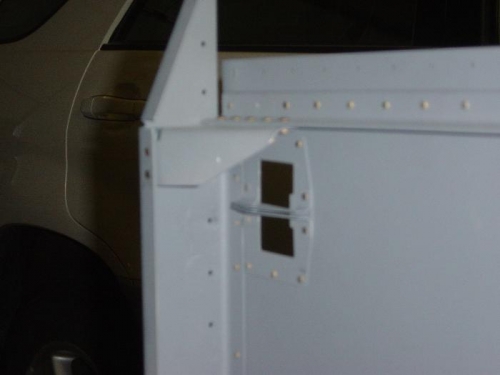 Right side doubler without door installed.