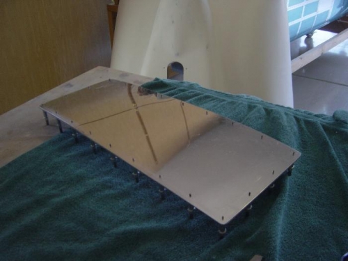 Fabricating Alternate close-out panel for Overhead console.