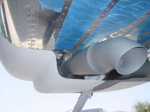 Plenty of room with lower cowl