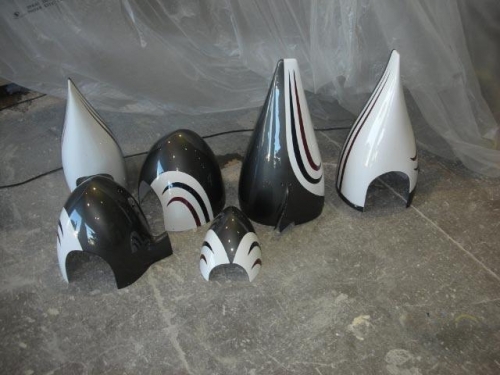 Wheel pants completed