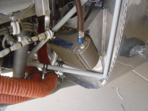 installed new Performance Aero oil cooler