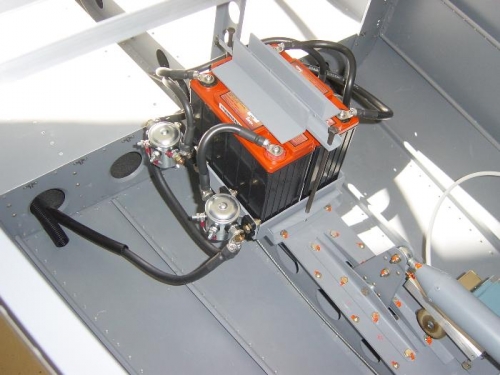 All Battery/Contactor BIG Cables installed