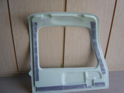 Trimmed the window frame - This was the easy part!