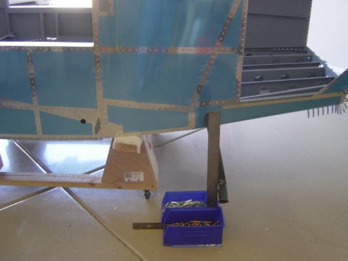 Used Square to get correct distance/ang;e measurement