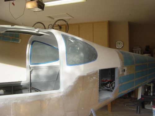 Initial primer coat applied