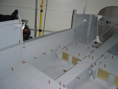 Side skins installed along with fron floor pans