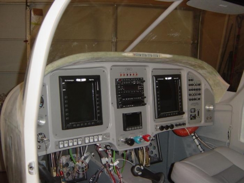 Latest addition - Greg Hale crafted Glareshield