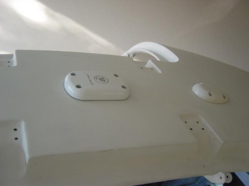 WAAS GPS antenna (fwd) XM weather (aft)