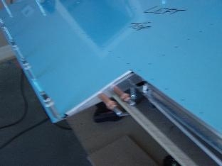 Match drill Shear clips to closeout tabs