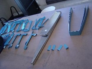 Seperated ribs and deburred elevator parts