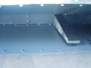 Pro-seal foam block on training edge