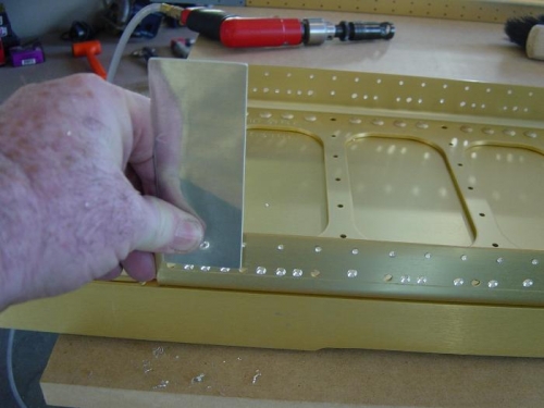 Make dimple test plate for skin attach countersink depth
