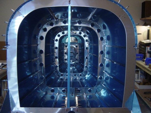 shot down the inside