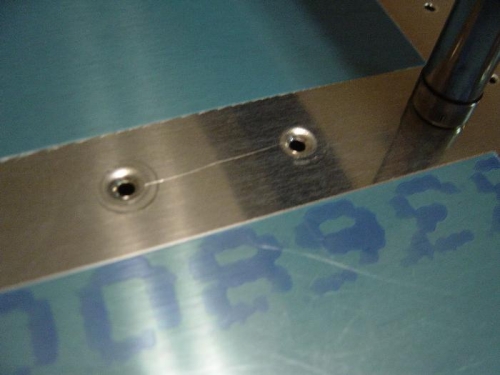 New Dies make slightly larger/deeper dimple to allow for Pro seal to seal the rivet