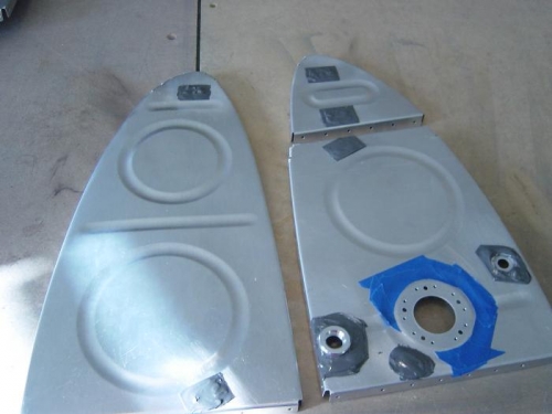 everything done except the nutplates