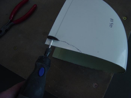 Triming the HS tip fairings