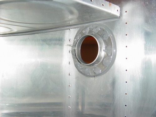 Fuel Cap Flange and vent clip