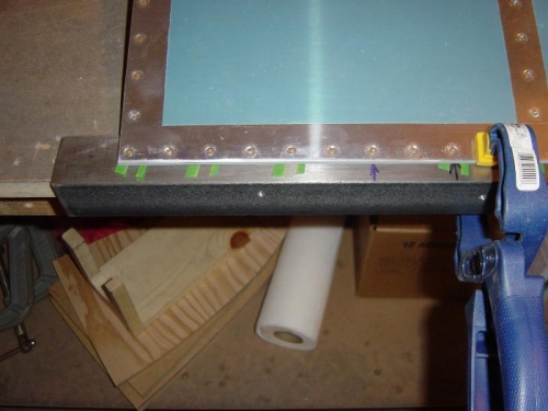 Back riveting trailing edge,