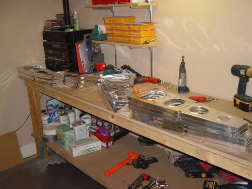 3 of the 5 bundles of ribs edge deburred