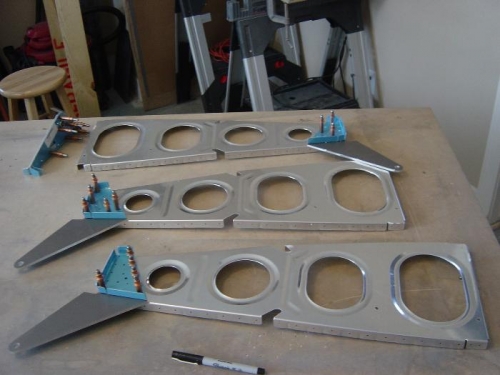 Left Wing Flap Hinges