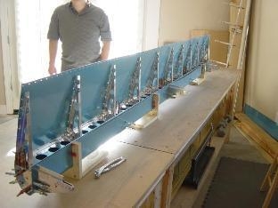 Dissassemble for deburr, dimple & prime