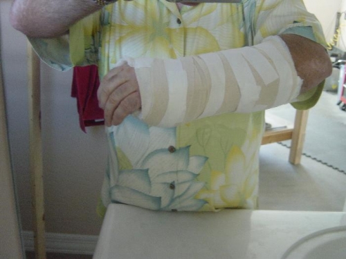 Here's a shot of the current handicap