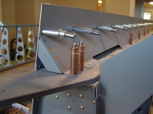 End Close out tab riveted