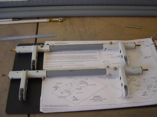 inboard wing torque tubes