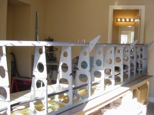 Riveting Spar to ribs