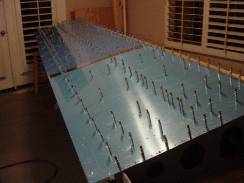 Both skins Drilled/reamed #40