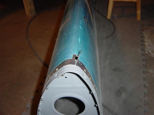 Exterior view, note how 'long' the tab projects!?