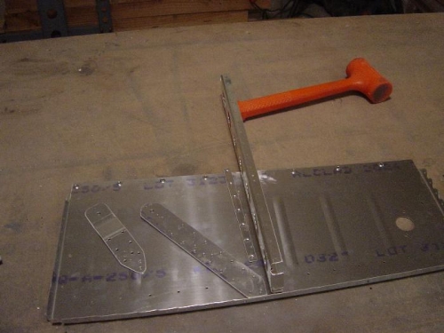 Left Deburred and dimpled