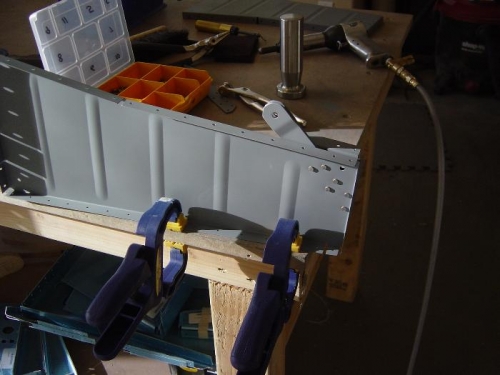 Rivet the Rear Seat Seat Belt attachments