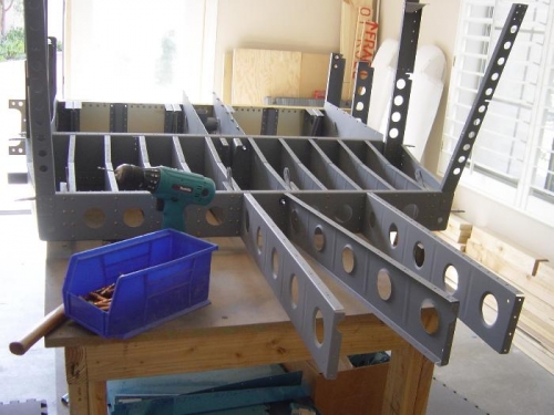 Attaching Baggage ribs