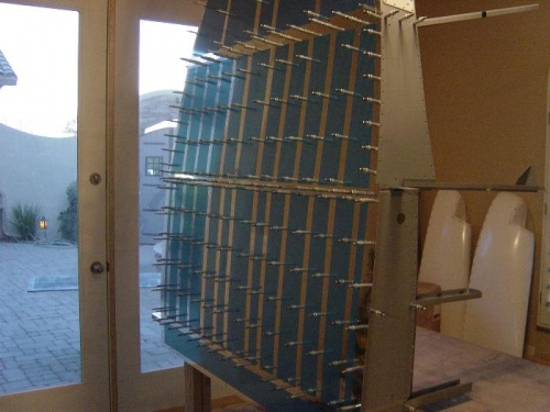 Both bottom skins attached and match drilled