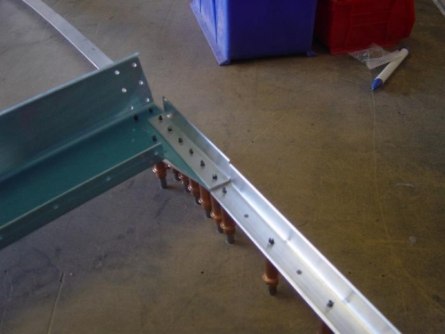 ggage door seal angles prior to trimming