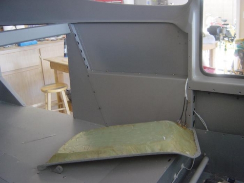 Left side headset jacks installed and ready to mount