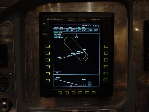 Approach chart displayed for KDVT