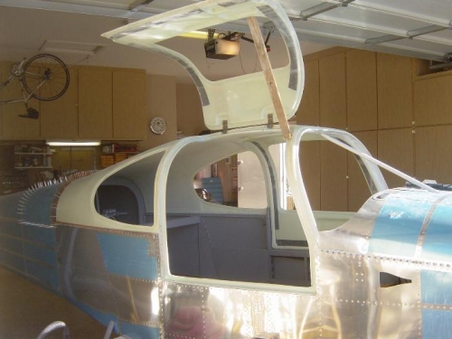 Both doors attached and 'initial fit'