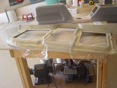 Glassed the fis in place