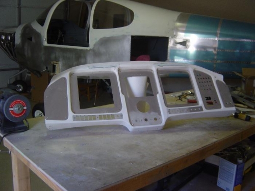 All of the CNC sub-panel faces attached